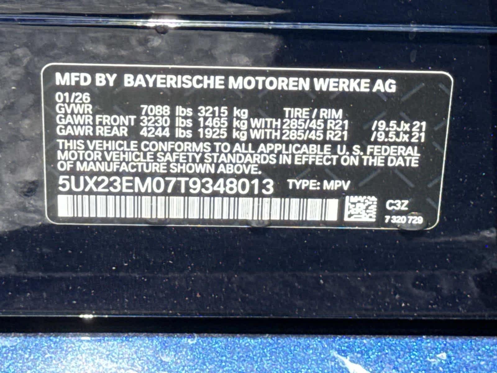 New 2026 Tanzanite Blue II Metallic BMW xDrive40i image 30