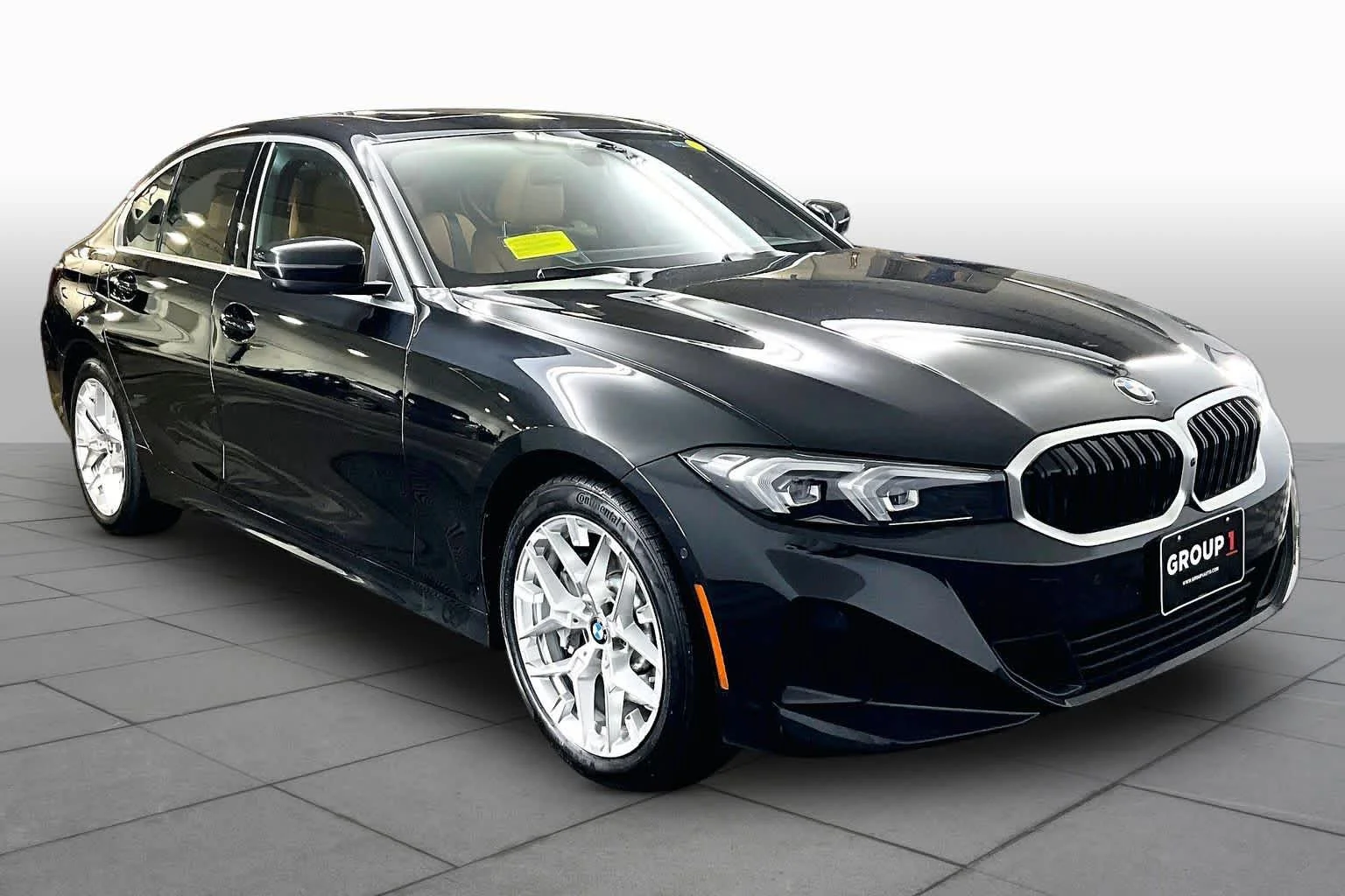 Used 2025 Black Sapphire Metallic BMW 330i xDrive image 3