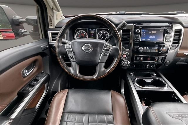 Used 2017 Red Nissan Platinum Reserve image 5