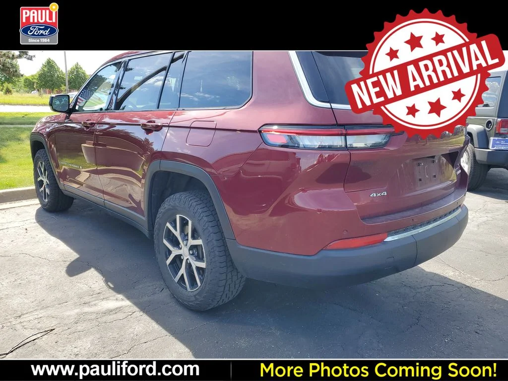 Certified Used 2023 Velvet Red Pearlcoat Jeep Limited image 3