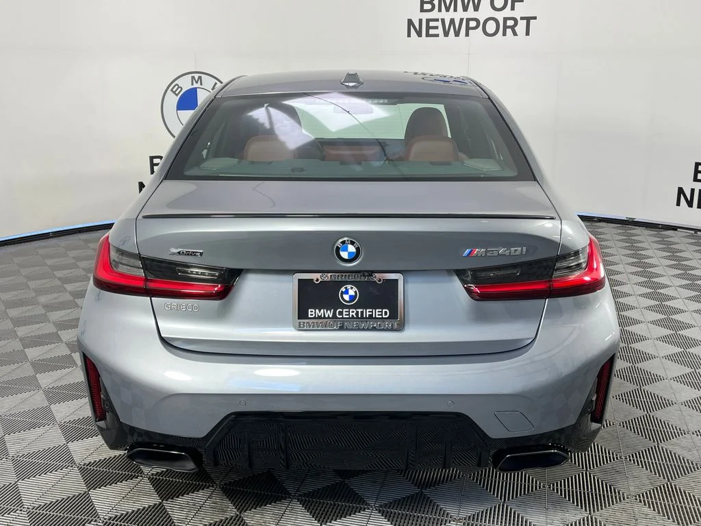 Certified Used 2024 Skyscraper Grey Metallic BMW M340i xDrive image 12