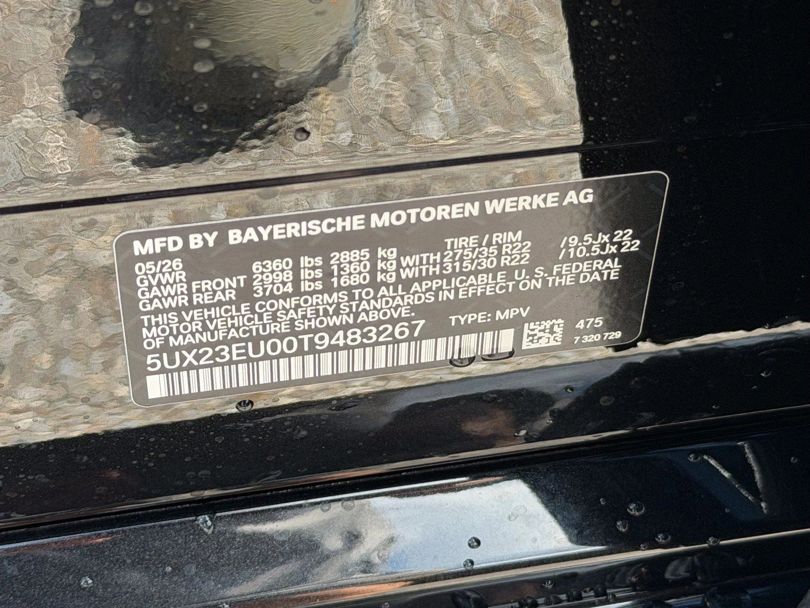 New 2026 Black Sapphire Metallic BMW xDrive40i image 41