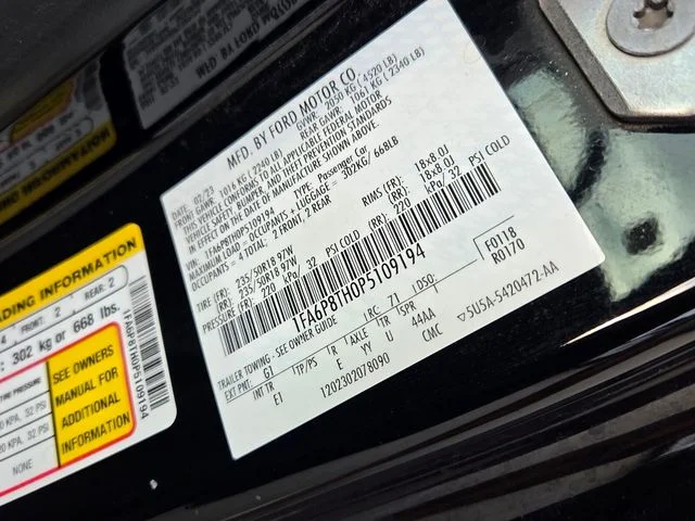 Used 2023 Black Ford EcoBoost Premium image 15