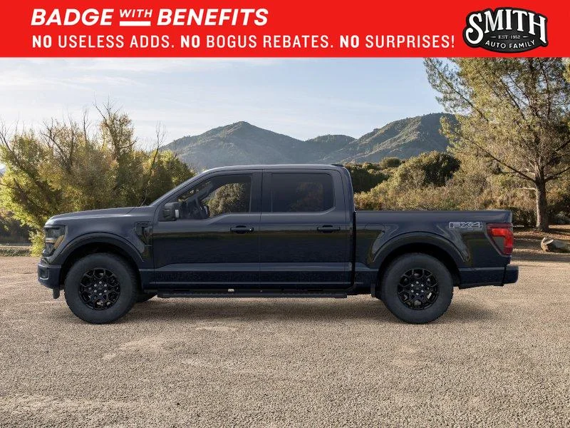 New 2026 Agate Black Metallic Ford XLT image 4