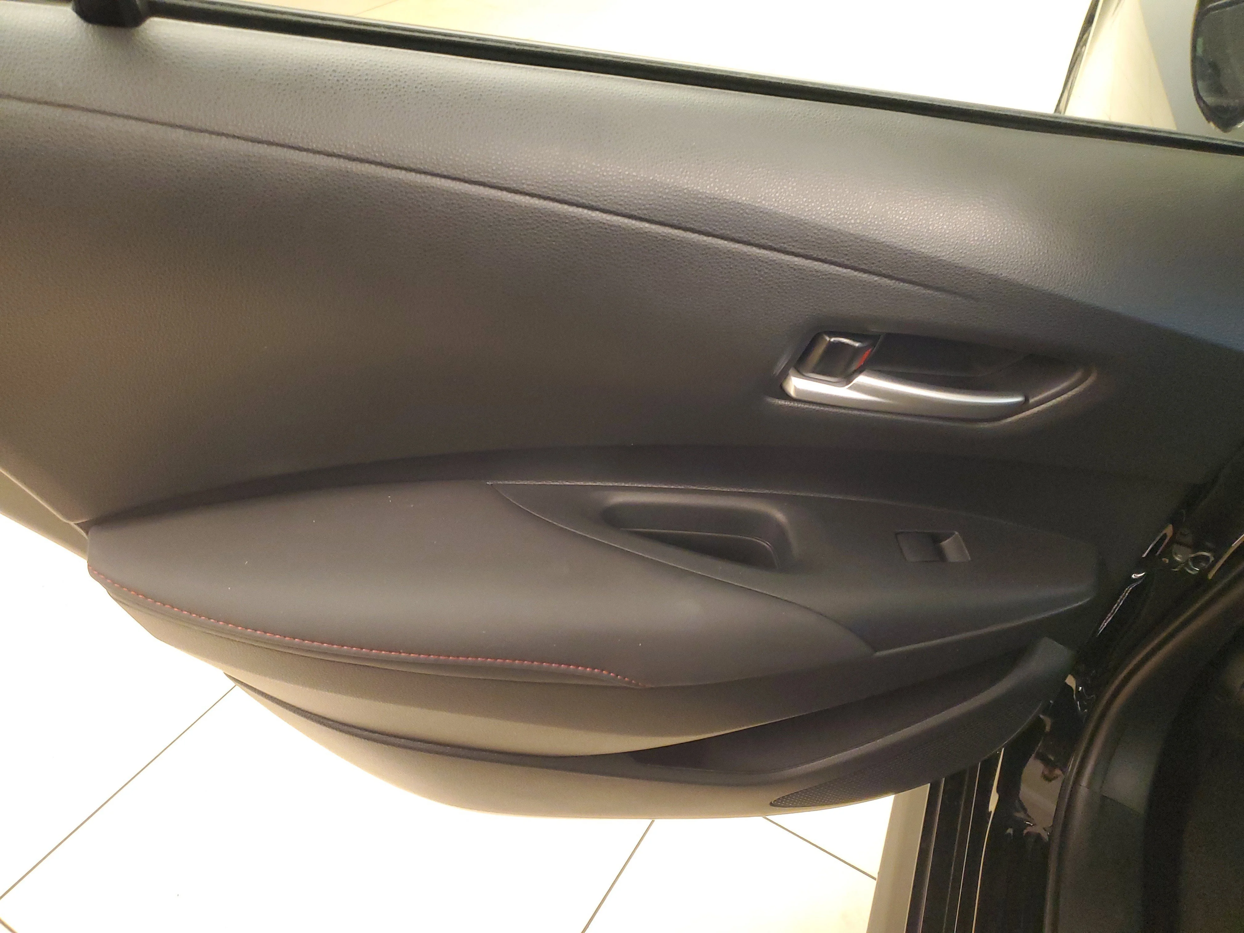 Used 2023 Midnight Black Metallic Toyota SE image 13