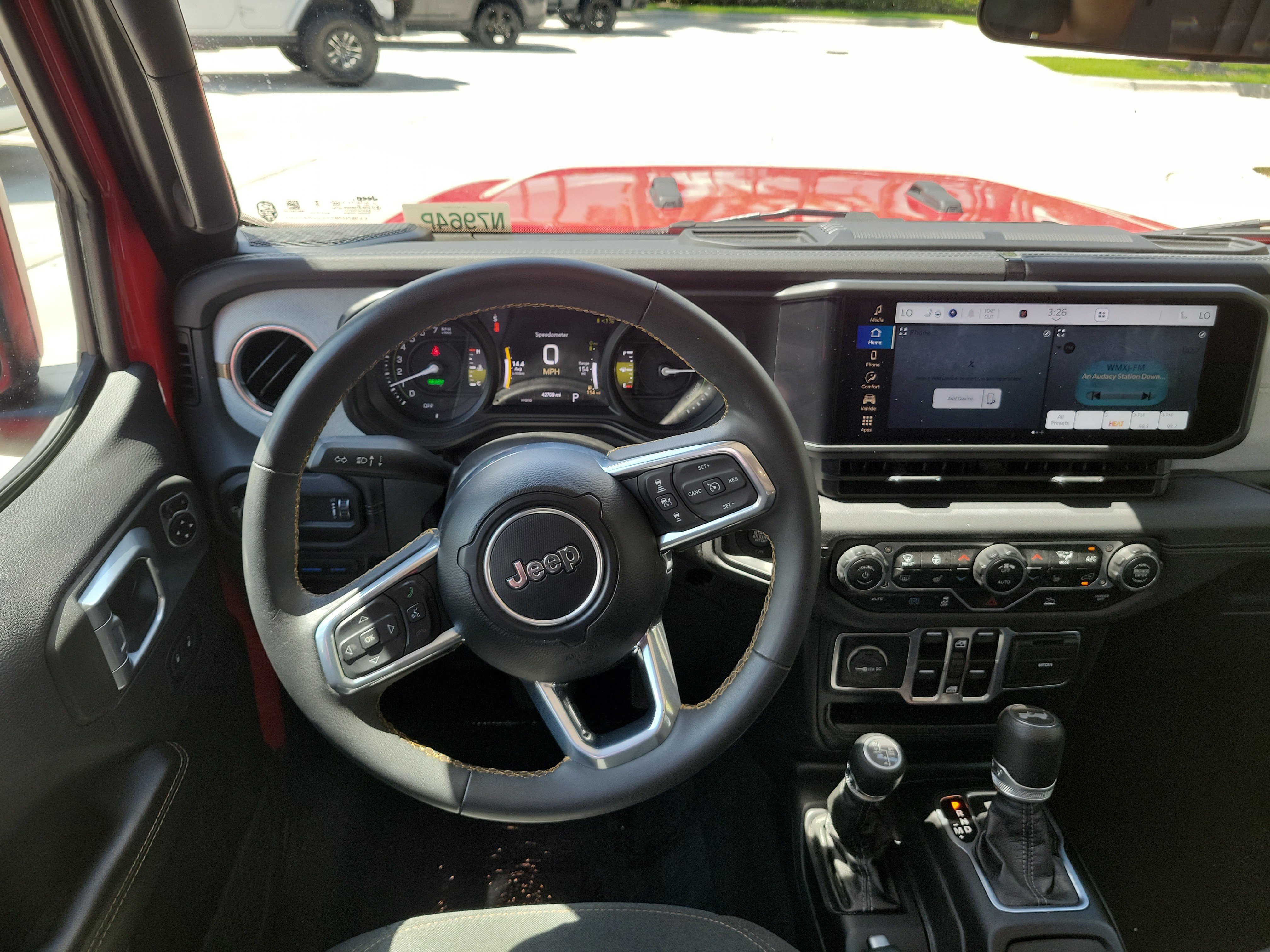 Used 2024 Firecracker Red Clearcoat Jeep Sahara image 18