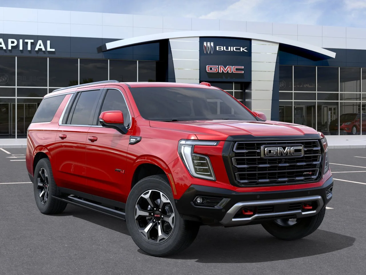 New 2026 Volcanic Red Tintcoat GMC AT4 Ultimate image 7