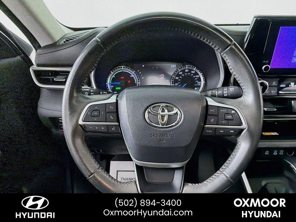 Used 2023 Celestial Silver Metallic Toyota Hybrid XLE image 11