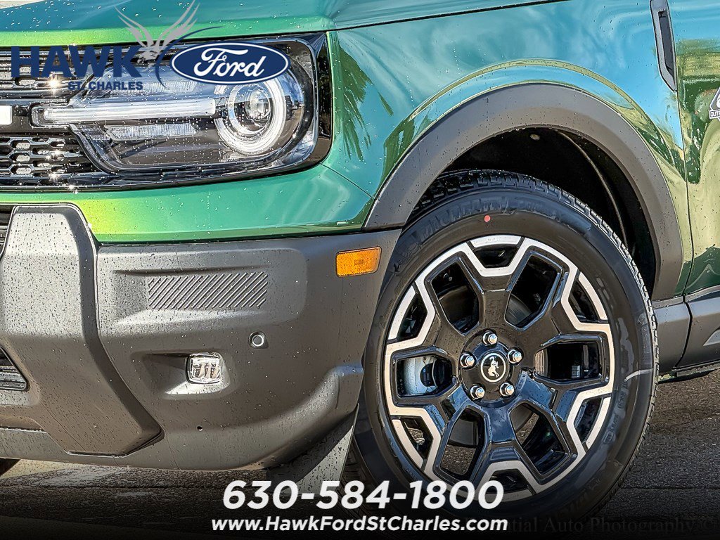 New 2025 Eruption Green Metallic Ford Outer Banks® image 3