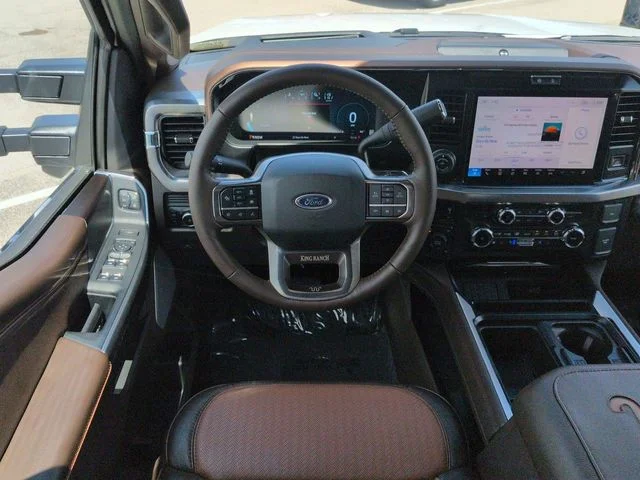 New 2026 Star White Metallic Tri-Coat Ford F-350® King Ranch® image 16