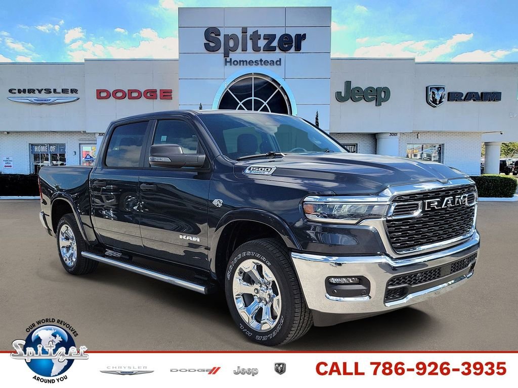 New 2026 Forged Blue Metallic Exterior Paint RAM Big Horn/Lone Star image 1