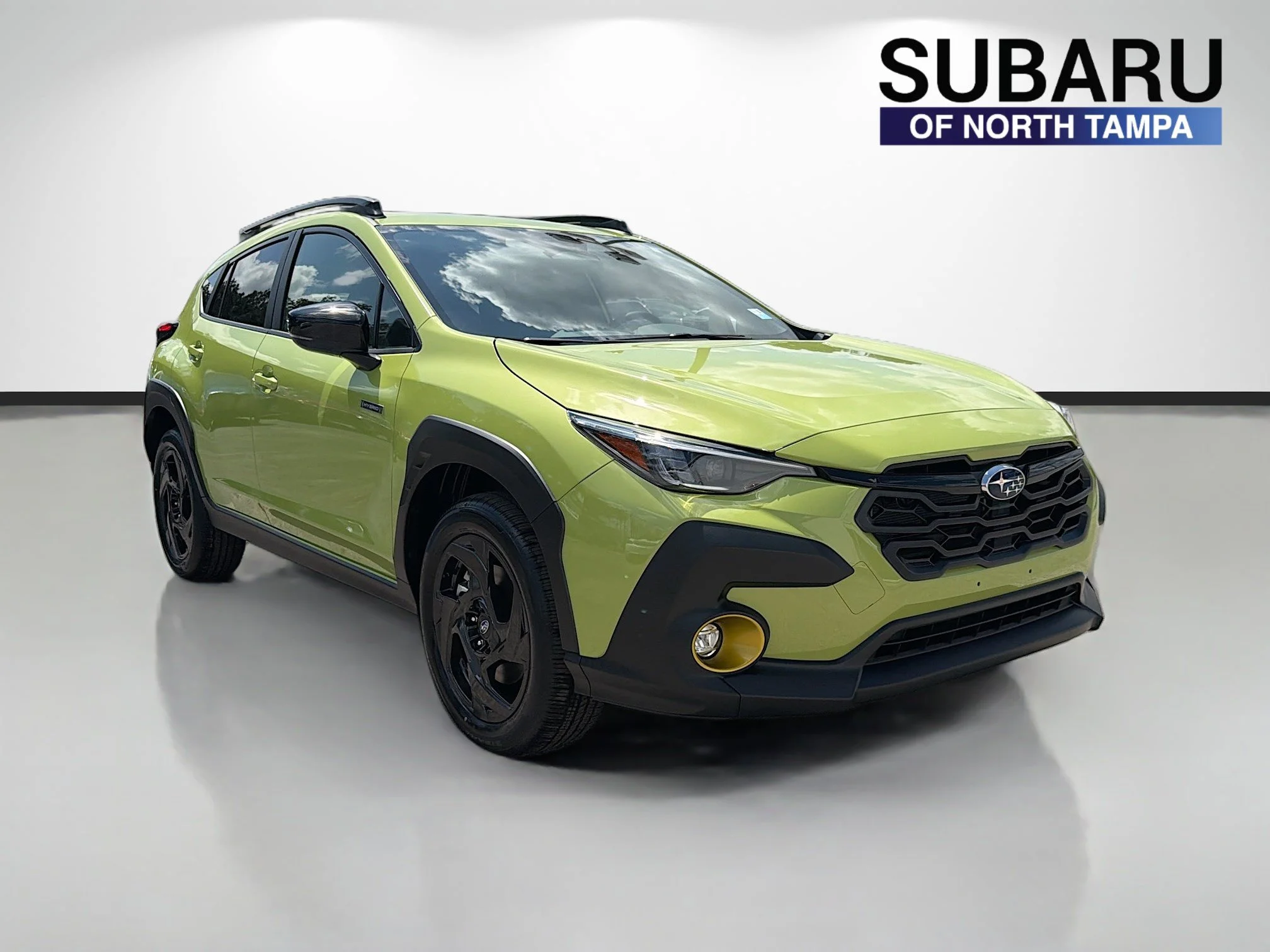 New 2026 Citron Yellow Pearl Subaru Sport Hybrid image 1
