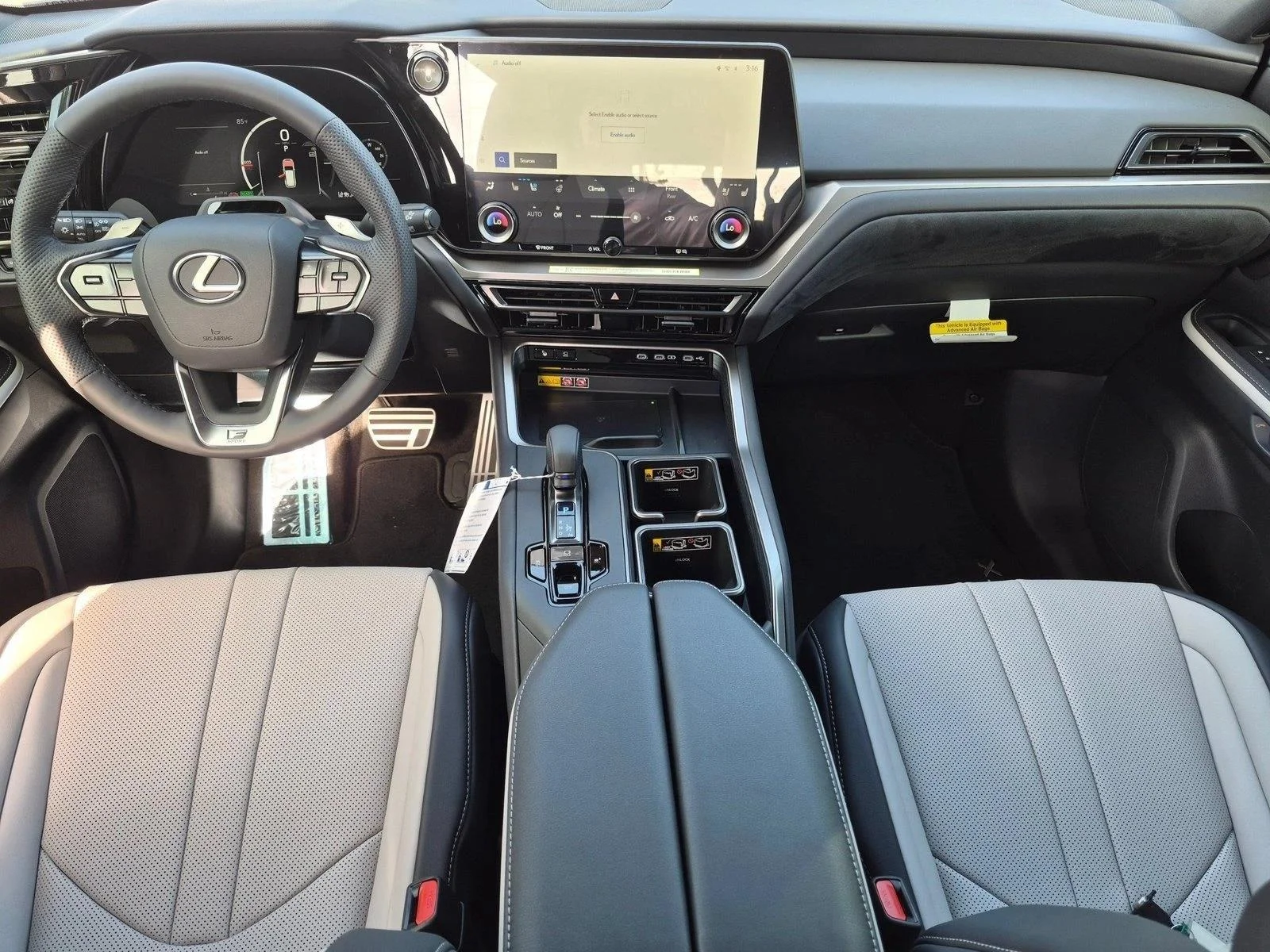 New 2026 Caviar Lexus TX 500h F SPORT PERFORMANCE PREMIUM AWD image 14