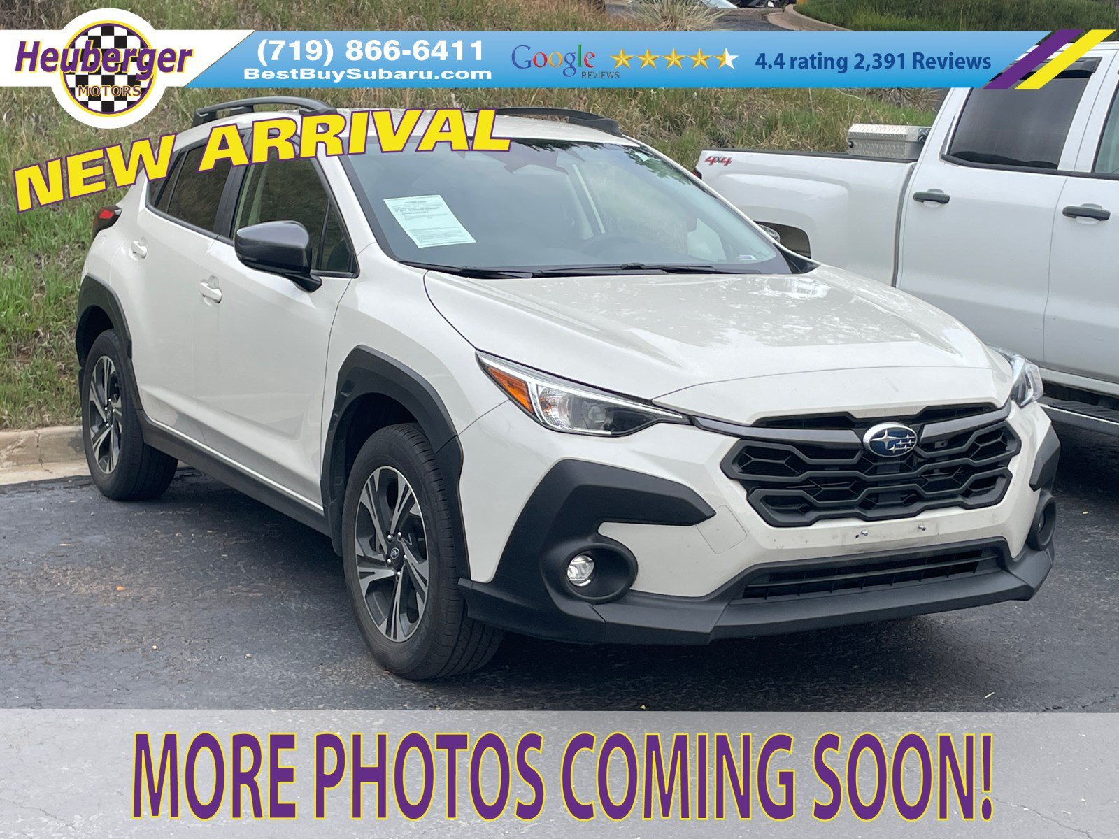 Used 2024 Crystal White Pearl Subaru Premium image 1