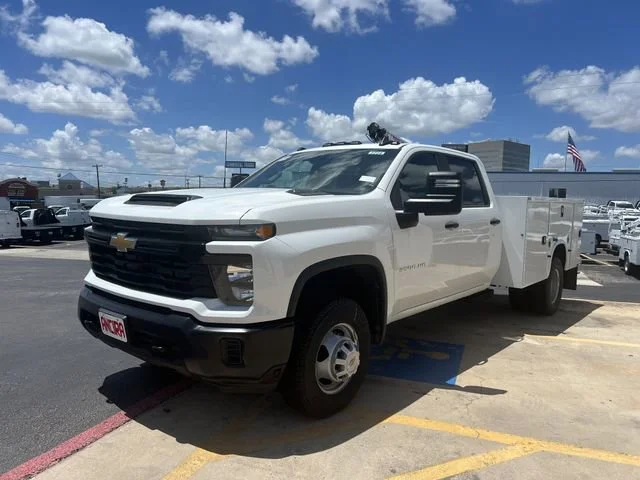 New 2025 Summit White Chevrolet Work Truck image 2
