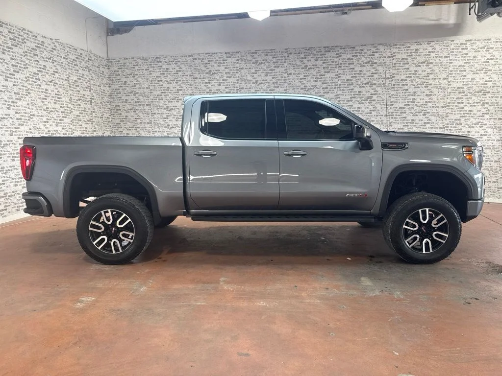 Used 2021 Satin Steel Metallic GMC AT4 image 8