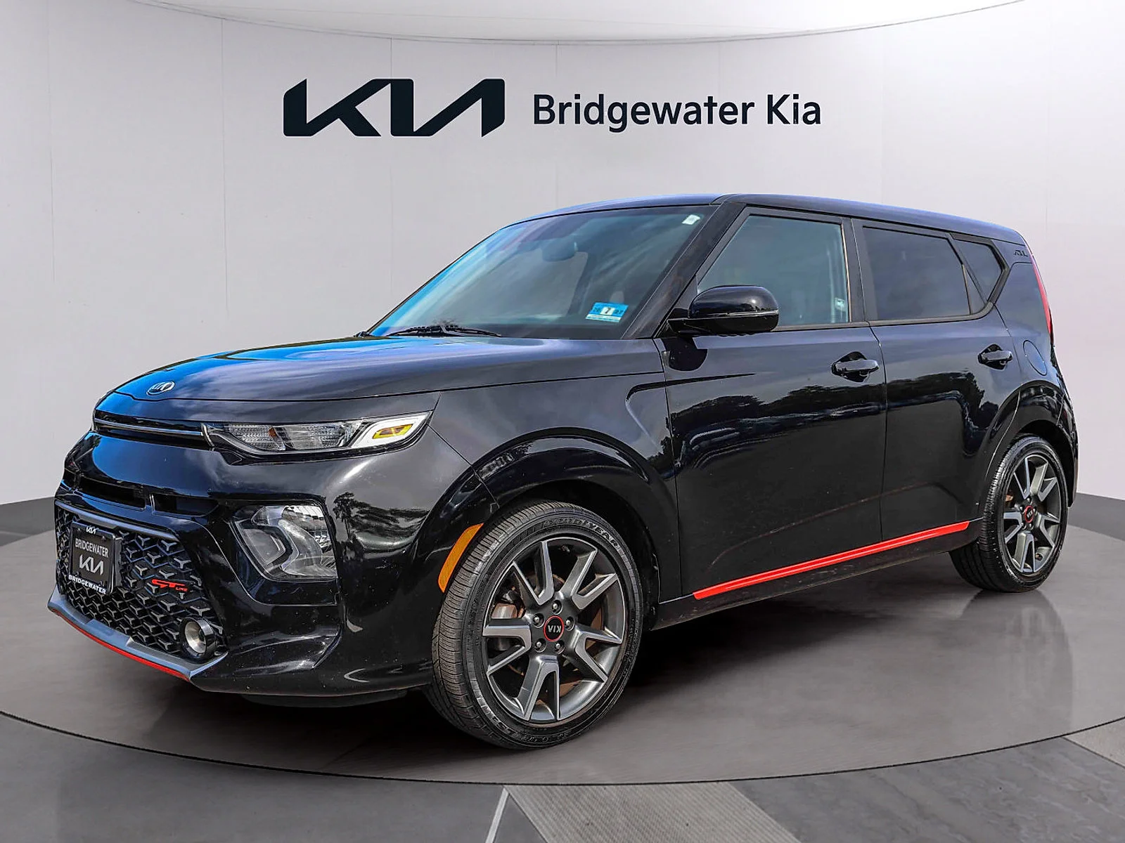 Certified Used 2020 Cherry Black Kia GT-Line image 3