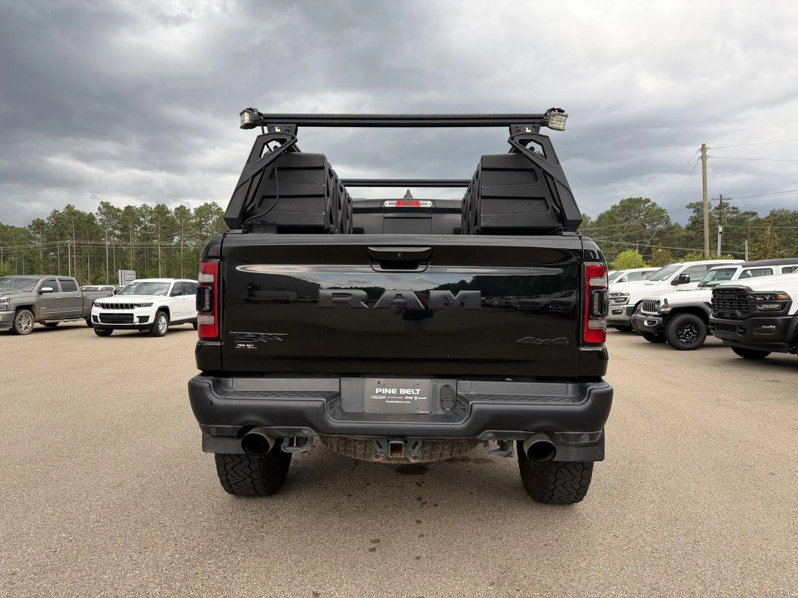 Used 2022 Diamond Black Crystal Pearlcoat Ram TRX image 5