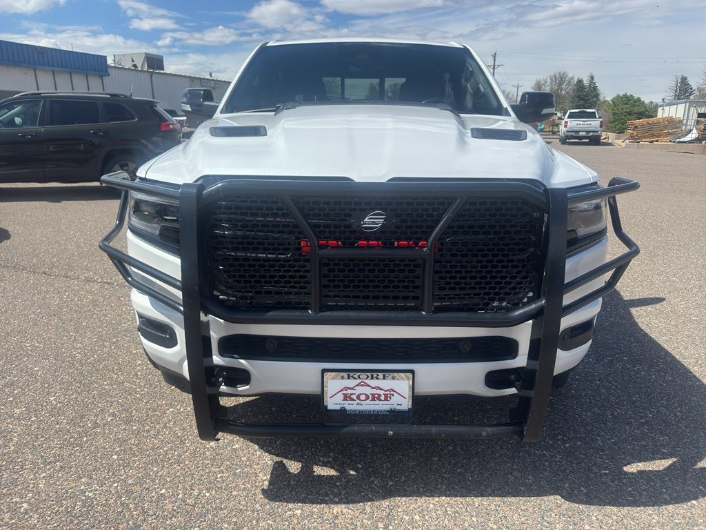 Used 2022 Ivory White Tri-Coat Pearlcoat Ram Limited image 3