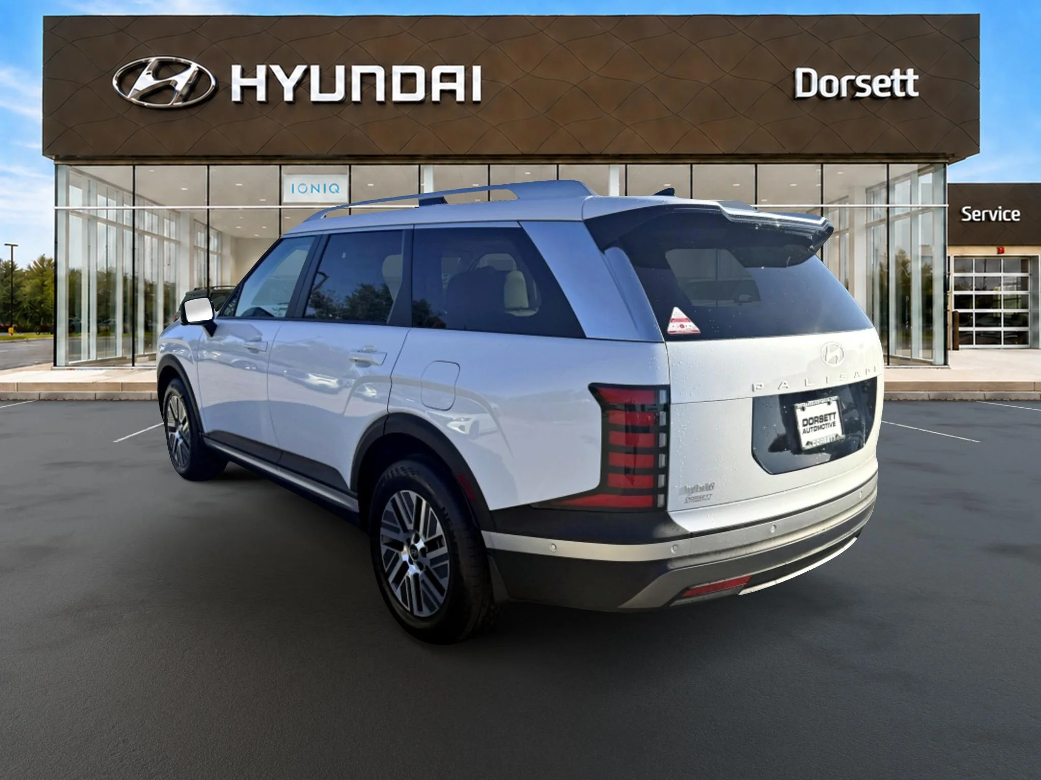 New 2026 Creamy White Pearl Hyundai SEL Premium 7P image 4