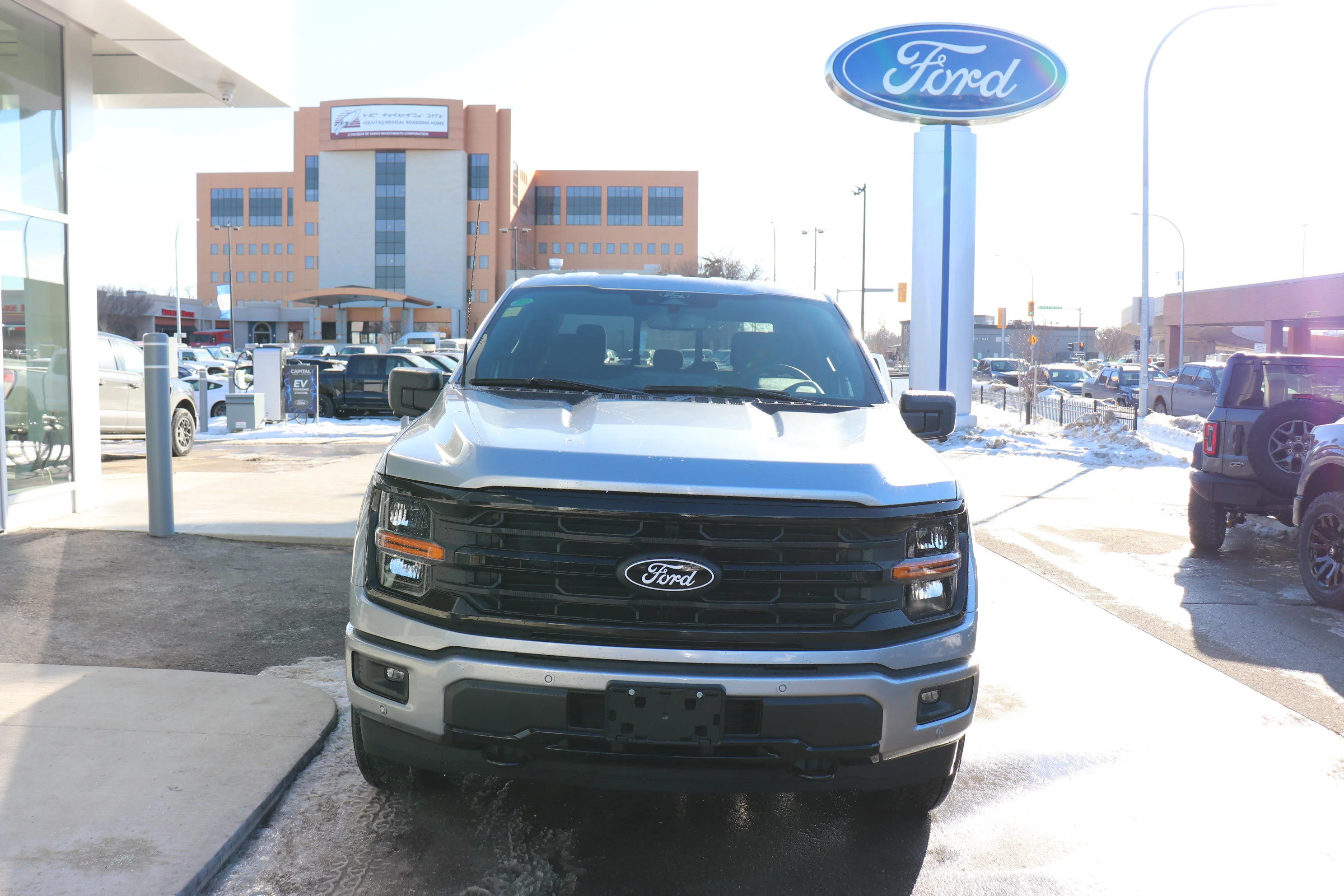 New 2026 ICONIC SILVER METALLIC Ford XLT image 2