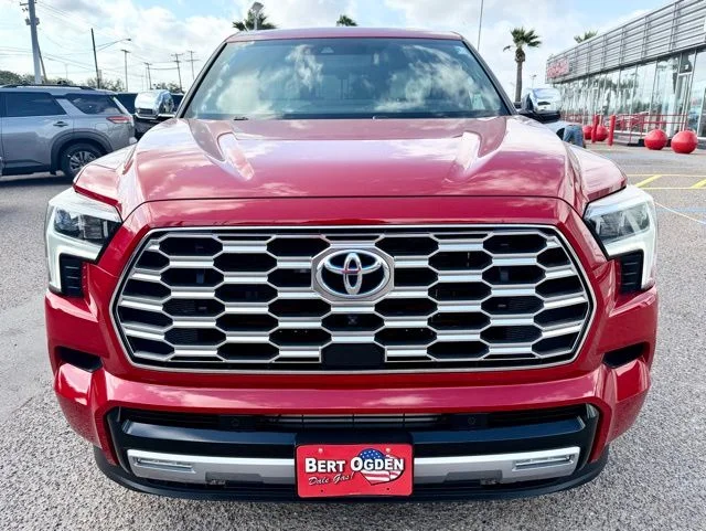 Used 2024 Red Toyota Capstone image 2