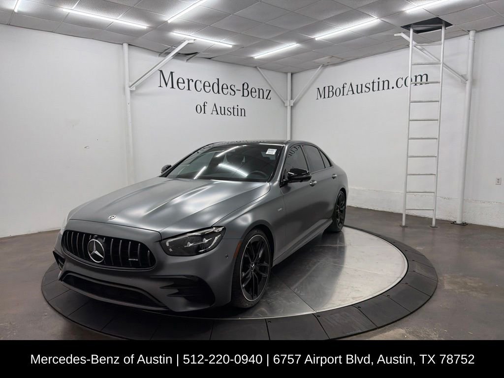 Certified Used 2023 Gray Mercedes-Benz E 53 AMG® image 3