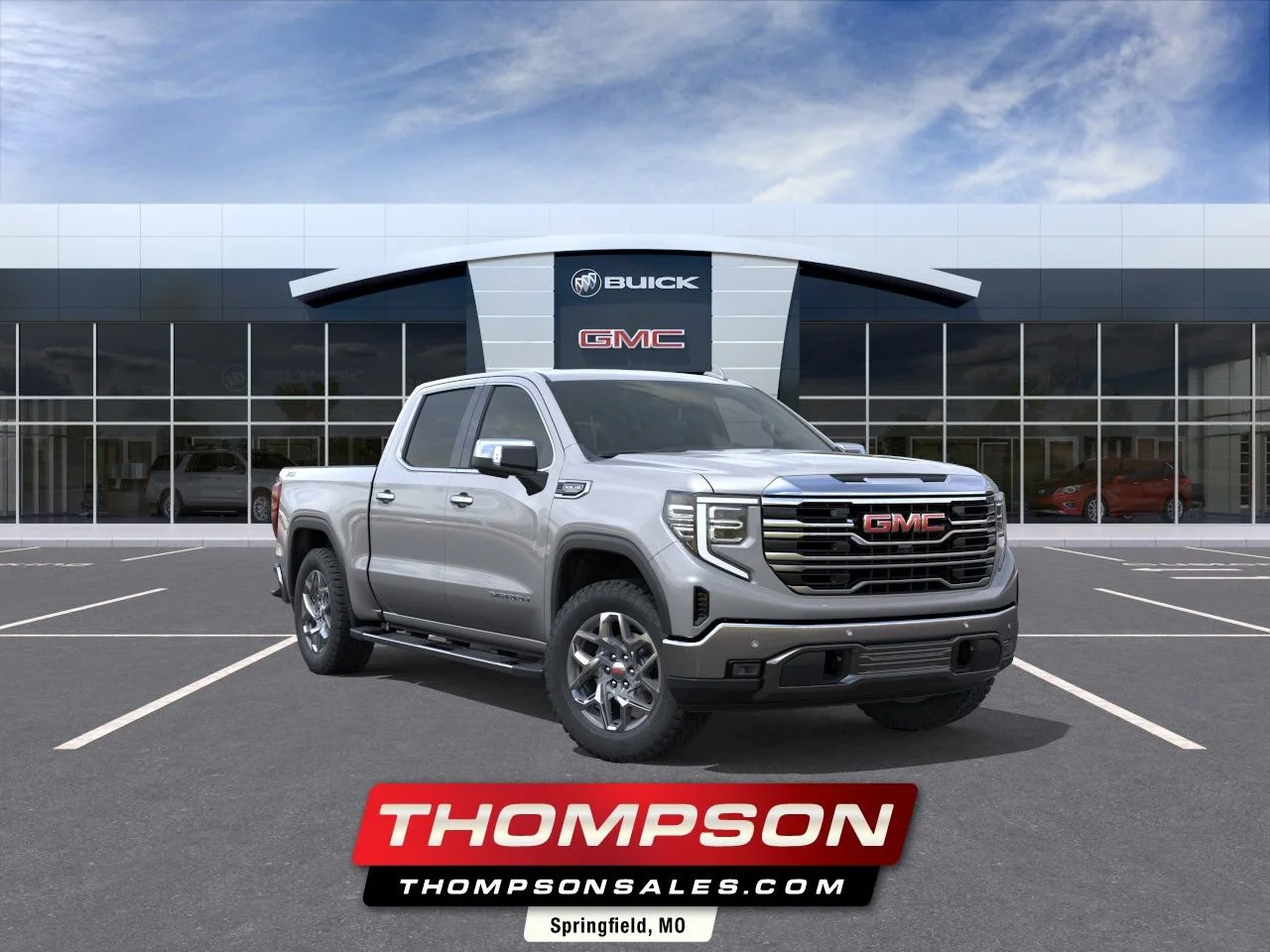 New 2026 Sterling Metallic GMC SLT image 1