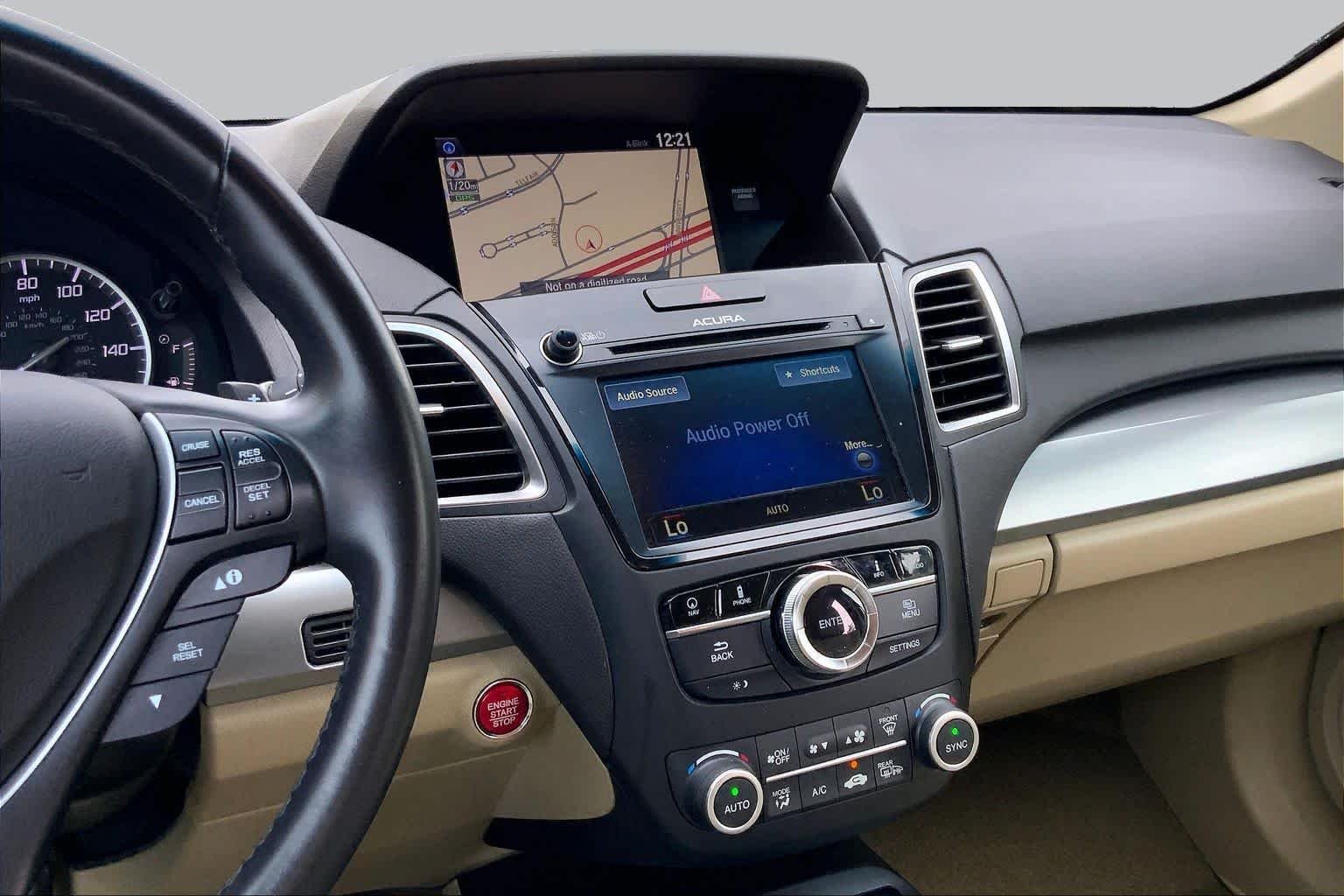 Used 2018 White Diamond Pearl Acura AWD with Technology Package image 7