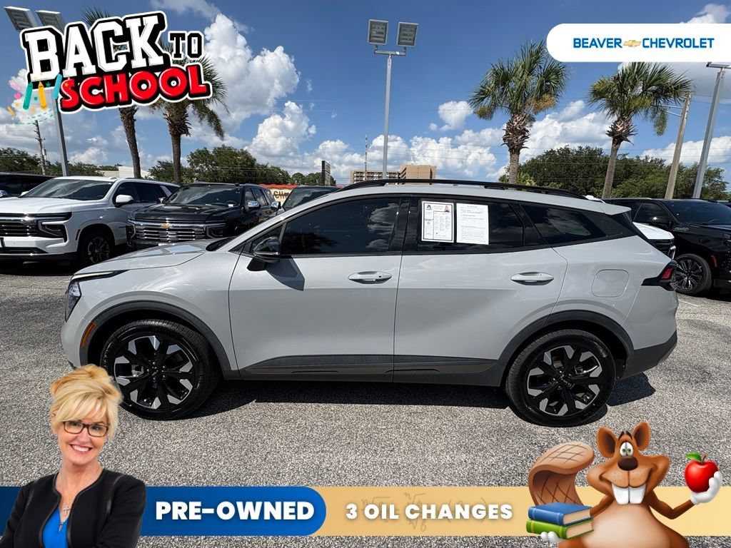 Used 2023 Gray Kia X-Line image 4