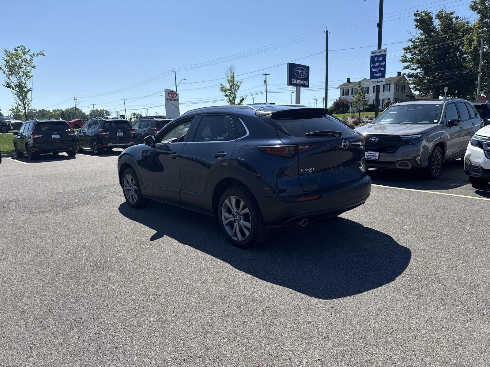 Used 2023 Deep Crystal Blue Mica Mazda 2.5 S Preferred Package image 5