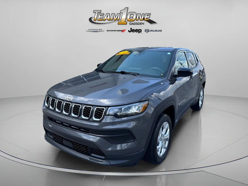 Used 2024 Baltic Gray Metallic Clearcoat Jeep Sport image 5
