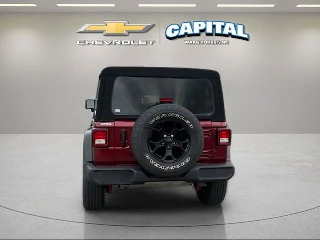Used 2021 Red Jeep Willys 4x4 image 4