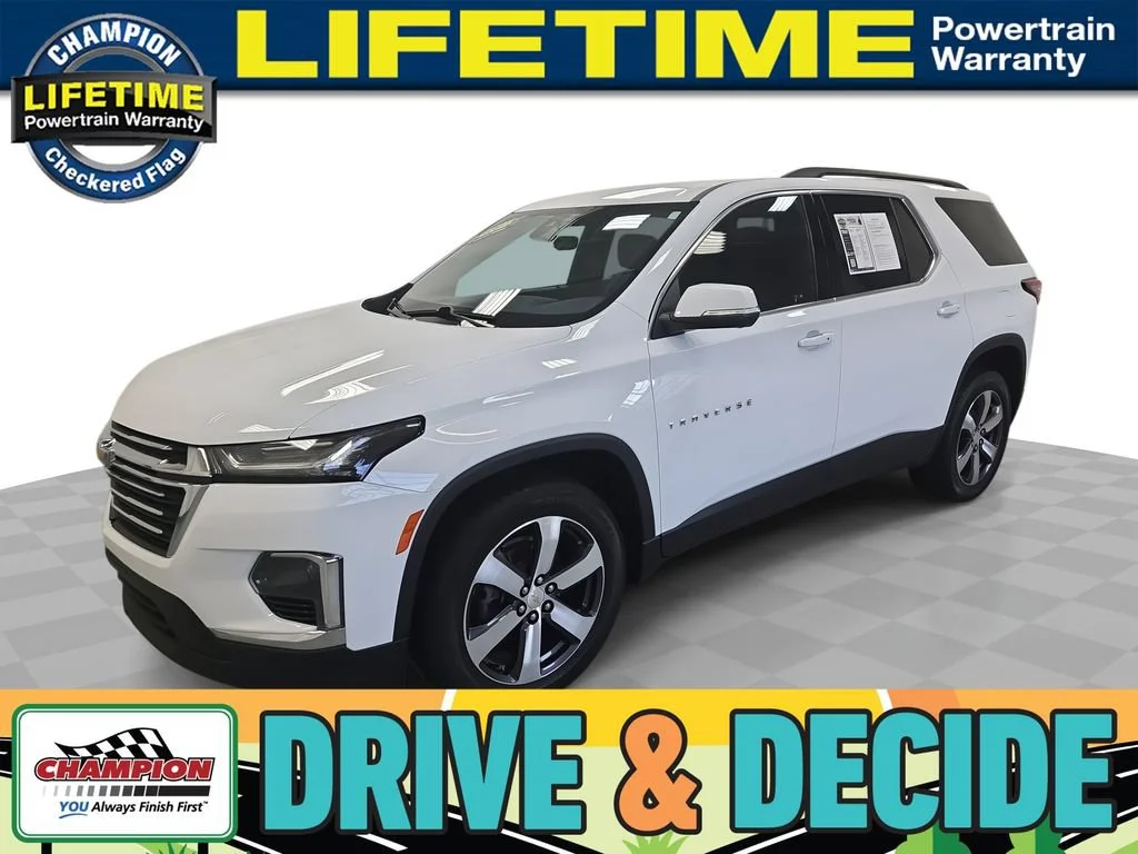 Certified Used 2023 Summit White Chevrolet LT Leather image 1