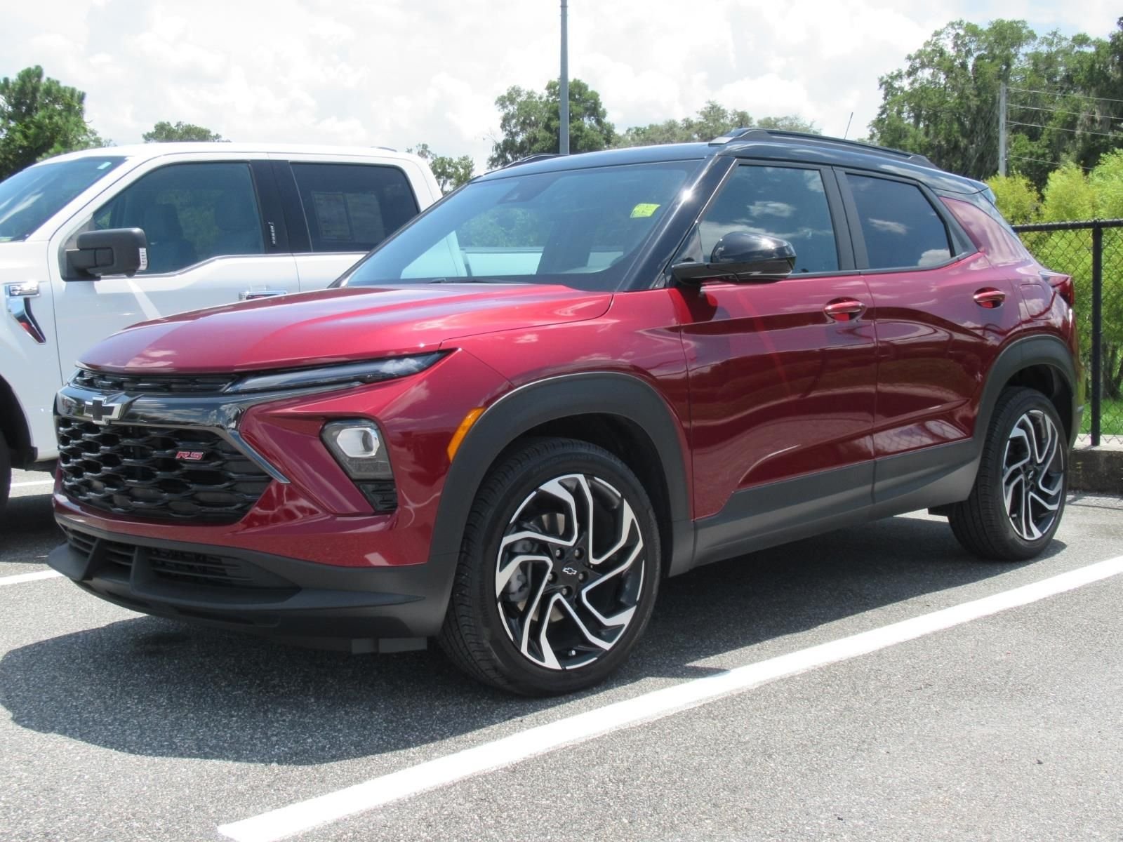 Used 2025 Red Chevrolet RS image 2
