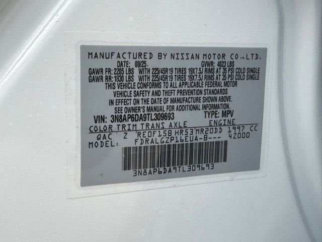 New 2026 White Nissan SR image 21