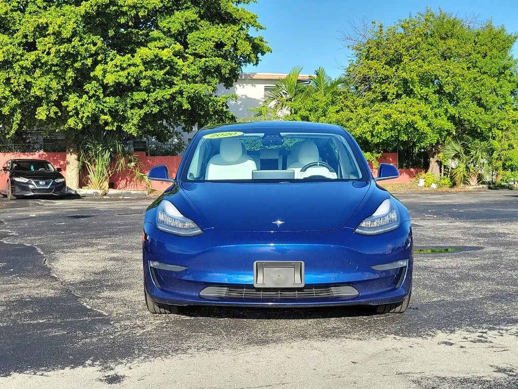 Used 2020 Tesla Model 3 Base with VIN 5YJ3E1ECXLF669664 for sale in Miami, FL