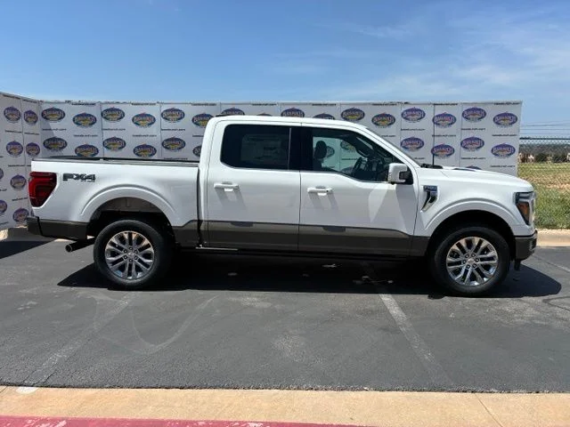 New 2026 Star White Metallic Tri-Coat Ford King Ranch image 1