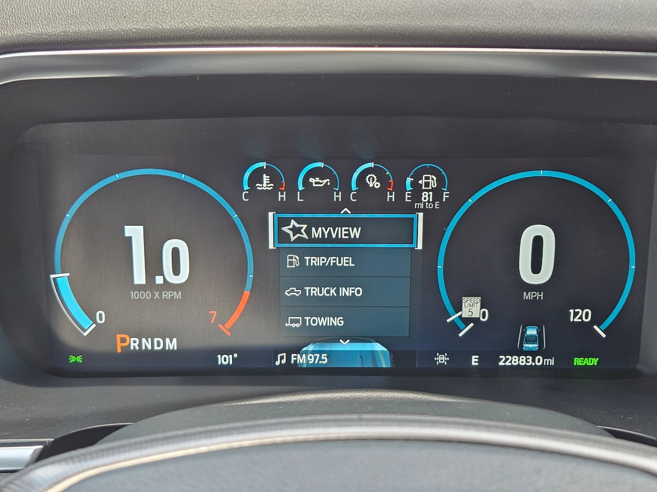 Used 2023 Blue Ford Platinum image 18