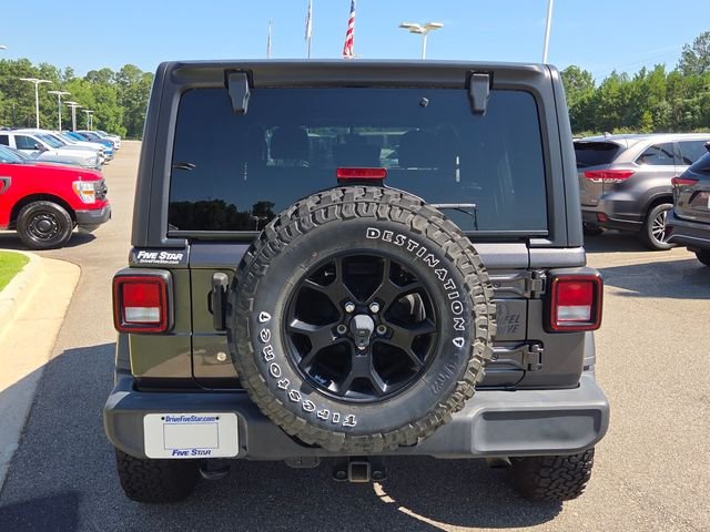 Used 2020 Gray Jeep Unlimited Willys image 11