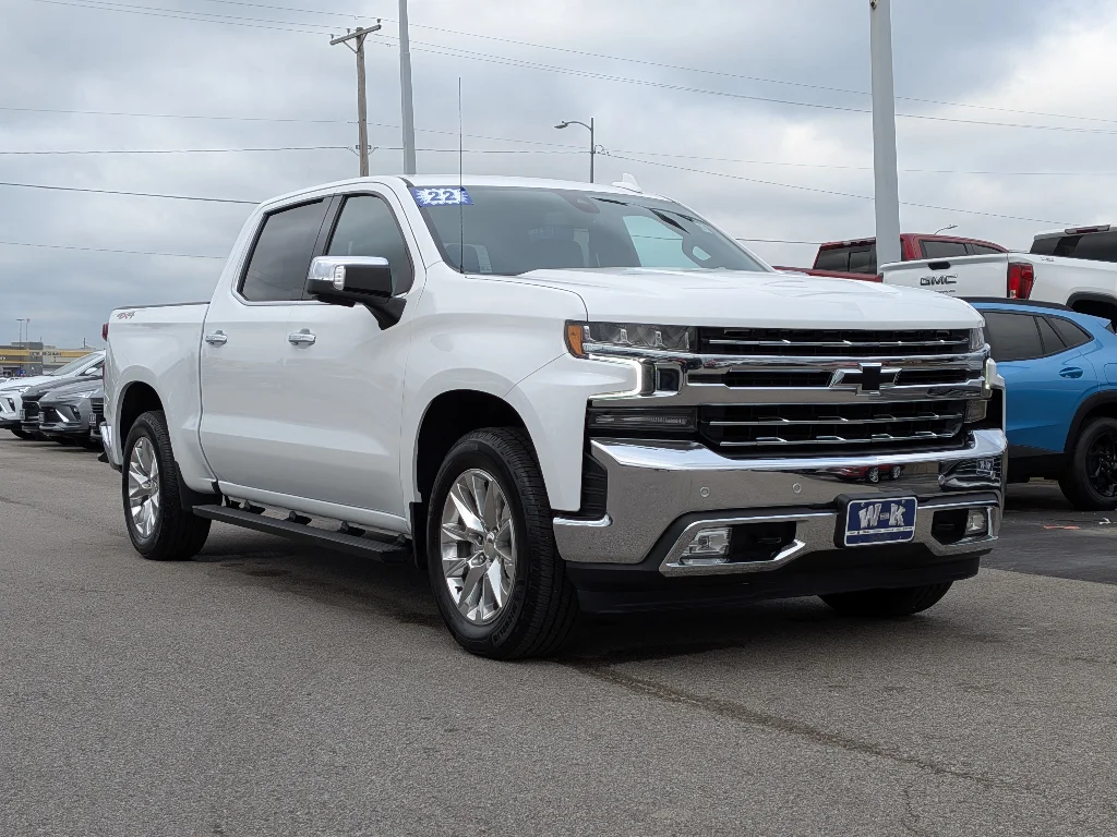 Used 2022 Summit White Chevrolet LTZ image 1
