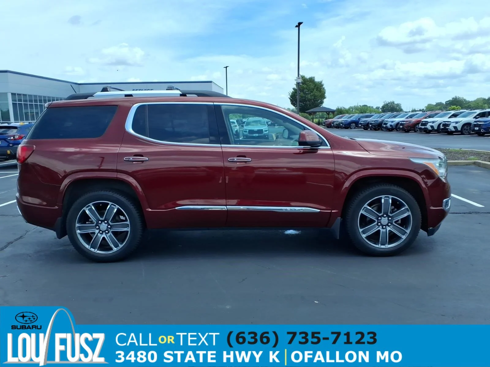 Used 2017 Crimson Red Tintcoat GMC Denali image 29