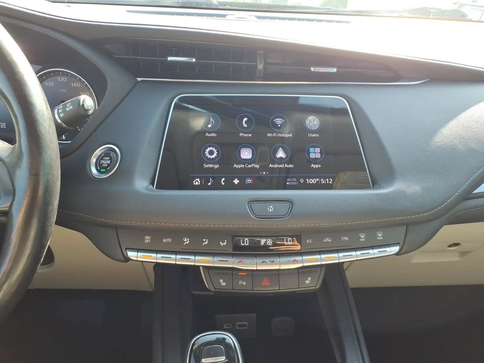 Used 2023 Stellar Black Metallic Cadillac AWD Luxury image 10