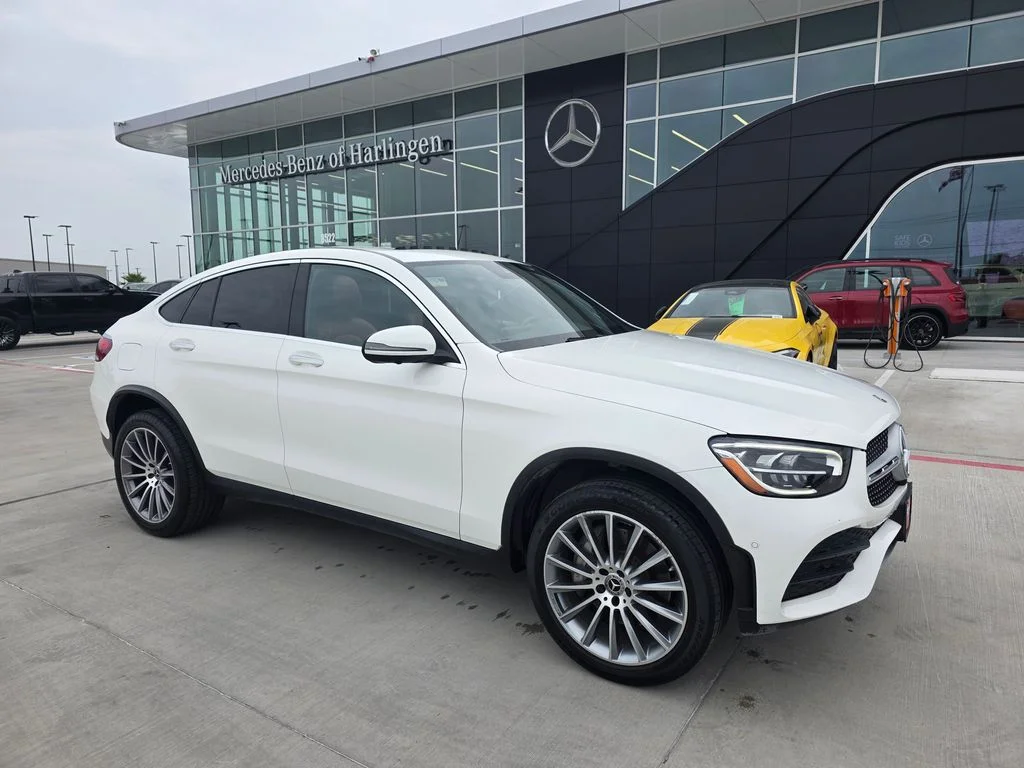 Used 2022 White Mercedes-Benz GLC 300 Coupe image 1