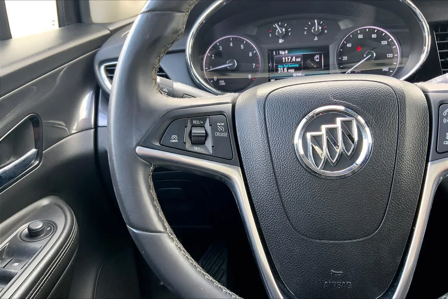 Used 2018 Includes (CM5) Black Carbon Metallic lower exterior accent color, Paint code W700S.) Buick Preferred image 24