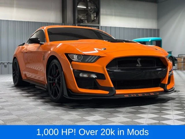 Used 2021 Orange Ford Shelby GT500 image 3
