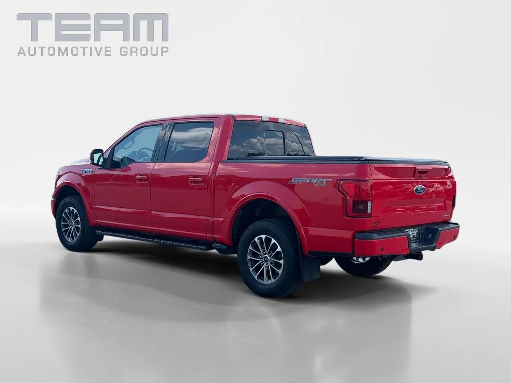 Used 2018 Red Ford Lariat image 5