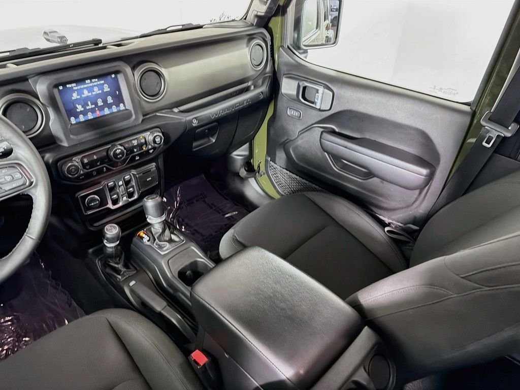 Used 2021 Green Jeep Unlimited Willys image 22