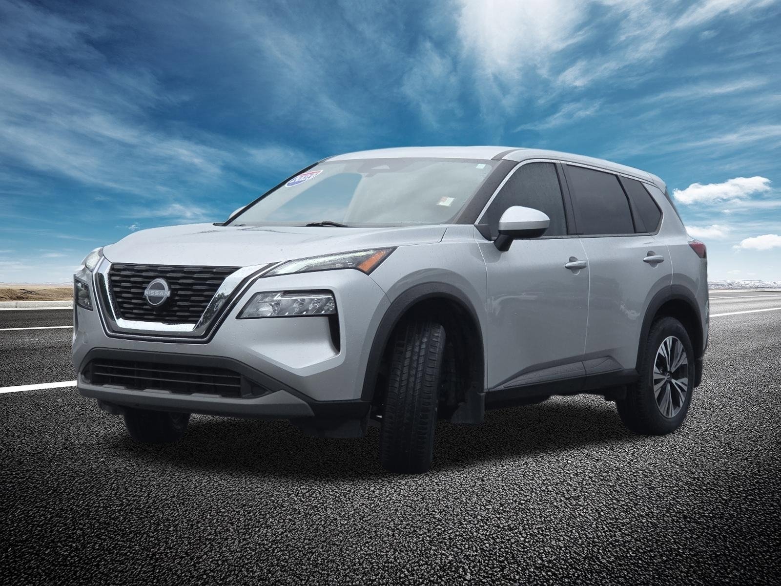 Used 2023 Brilliant Silver Metallic Nissan SV image 12