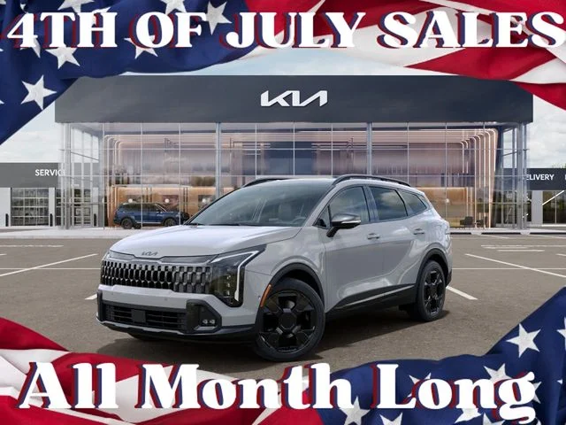 New 2026 Wolf Gray Kia X-Line Prestige image 1